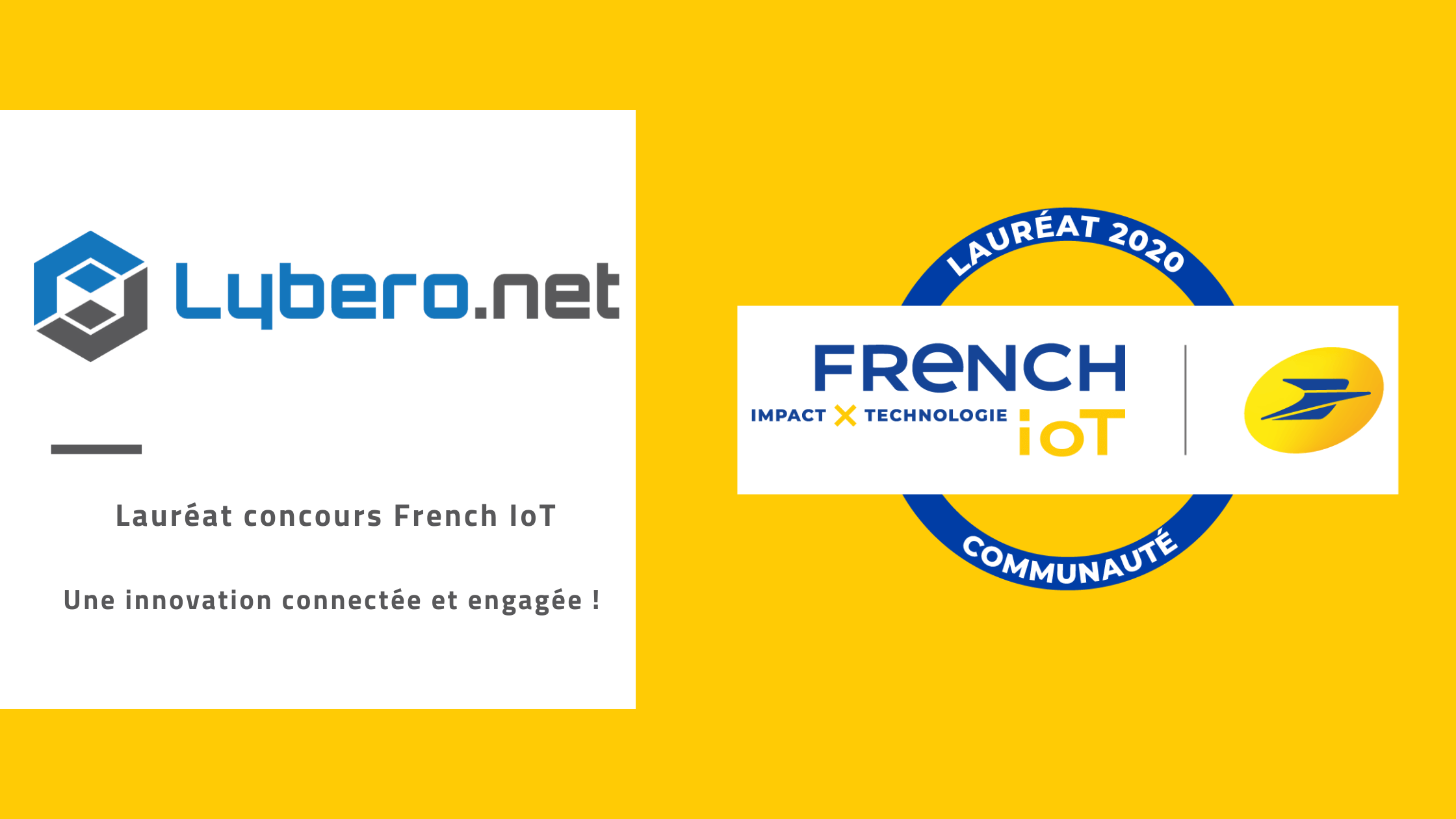 Lybero.net lauréat concours La Poste French IoT